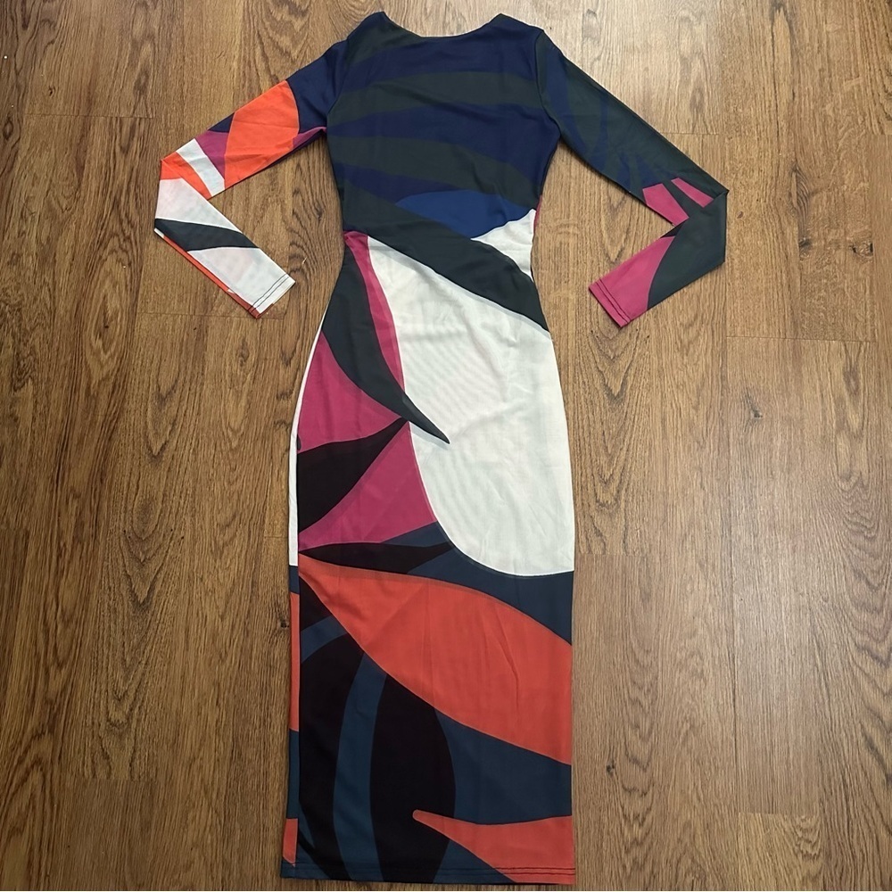 Farai London x Revolve Mona Palm Springs Long Sleeve Dress XS sexy open back - Picture 3 of 10